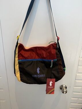 New Unisex Cotopaxi Multicolor Crossbody Messenger Bag